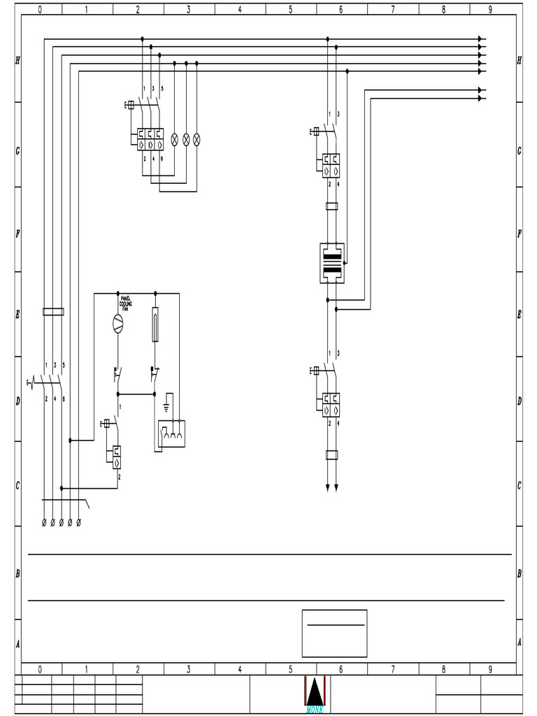 PLC Panel Wiring Diagrams & BOM | PDF | Electrical Engineering ...