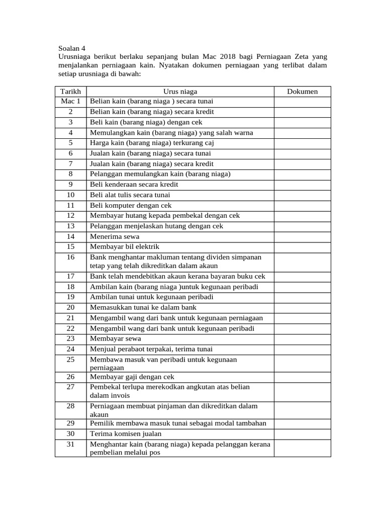 Latihan Klasifikasi Dokumen Sumber | PDF