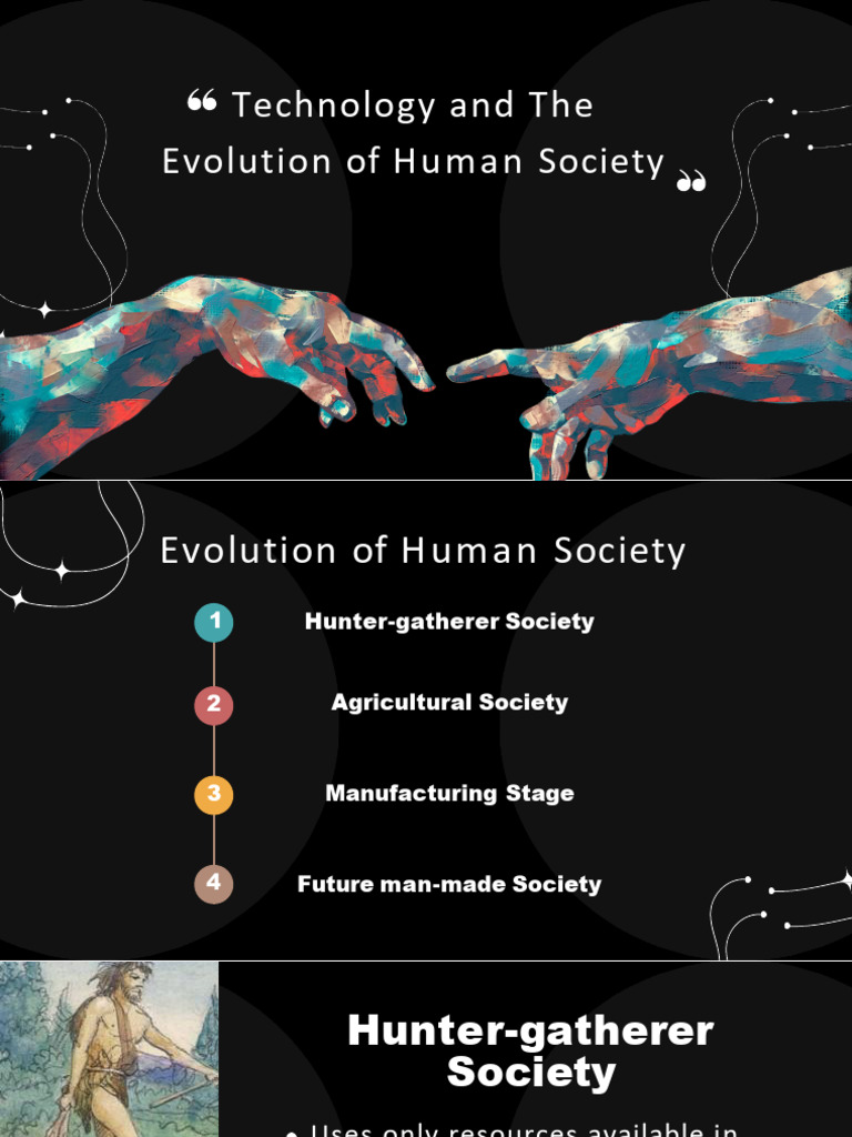 Evolution of Human Society and Technology | PDF | Gross Domestic ...
