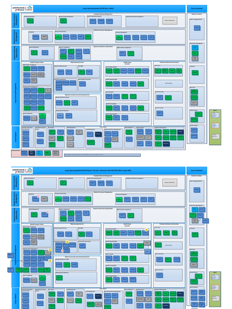 Cargo Capabilities Process Mappring Applications 1 | PDF | Cargo ...
