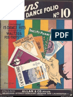 Allan's Dance Folio N°10-1928 (National Library of Australia)