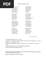 Ricardo Reis Avaliação