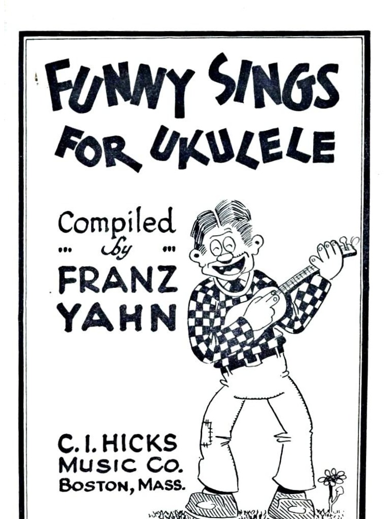 Funny Sings For Ukulele (1920) PDF