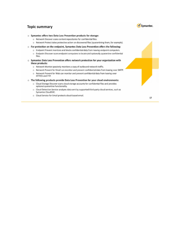 Symantec DLP | PDF