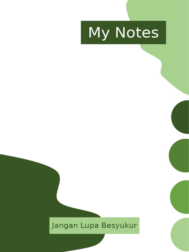 My Notes 4pagesmatcha | PDF