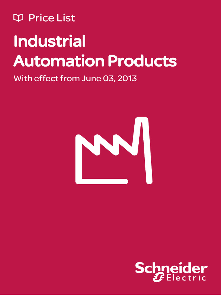 Schneider Electric Automatio | PDF | Power Supply | Alternating Current