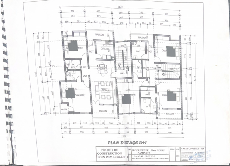 Plan R+1 | PDF