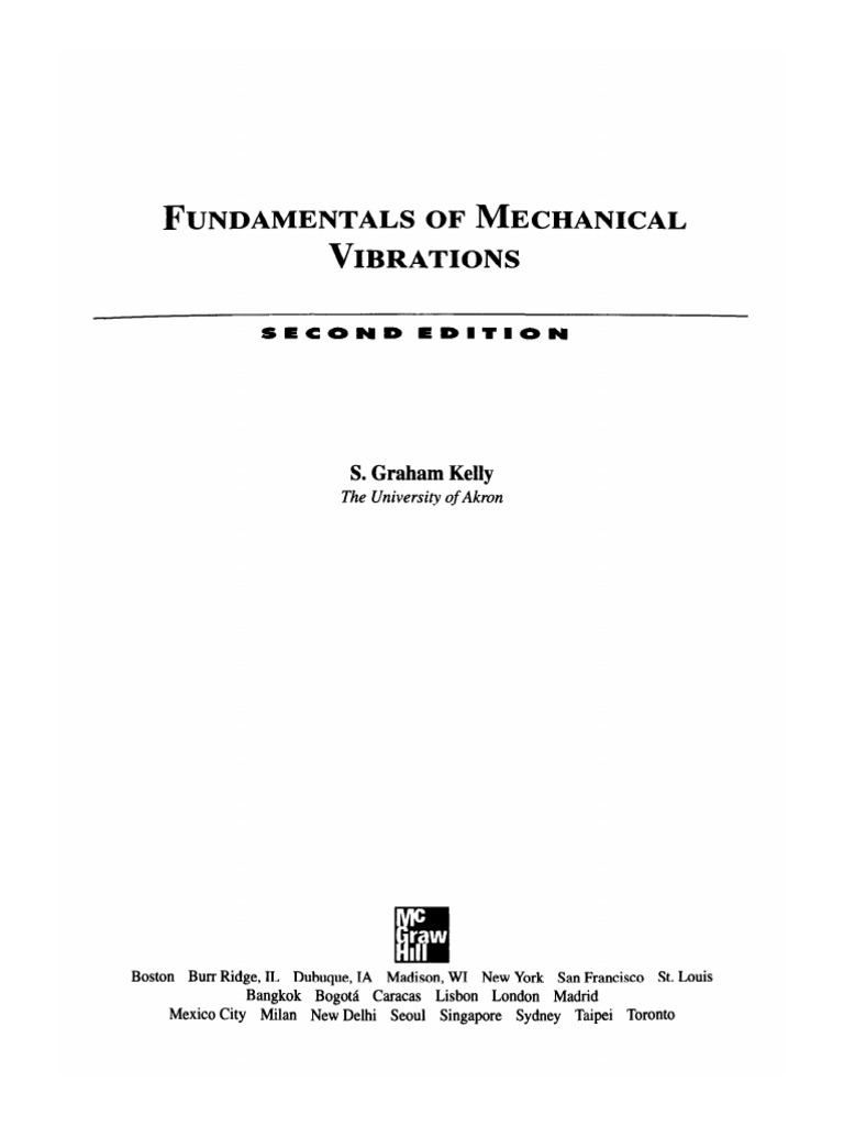 Kelly-Fundamentals of Mechanical Vibration-2nd Edition (2000) | PDF