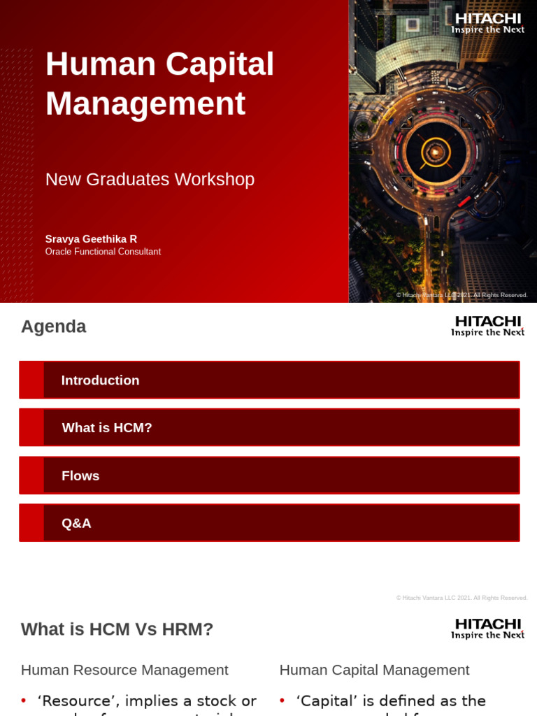 Human Capital Management Introduction | PDF | Human Resource Management ...