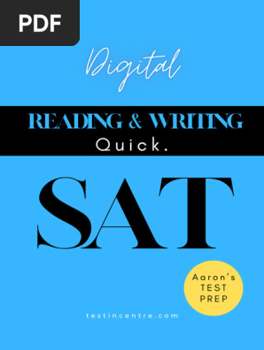 SAT Reading & Writing Test Strategies | PDF | Bipolar Disorder