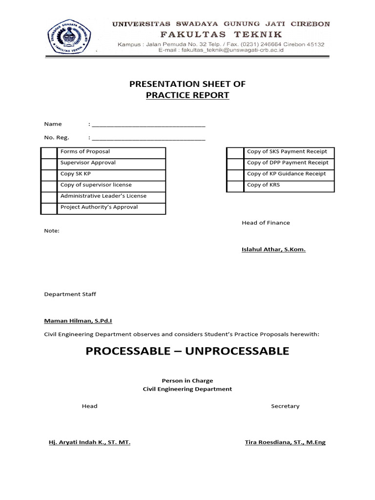 Civil Engineering Practice Report Sheet | PDF