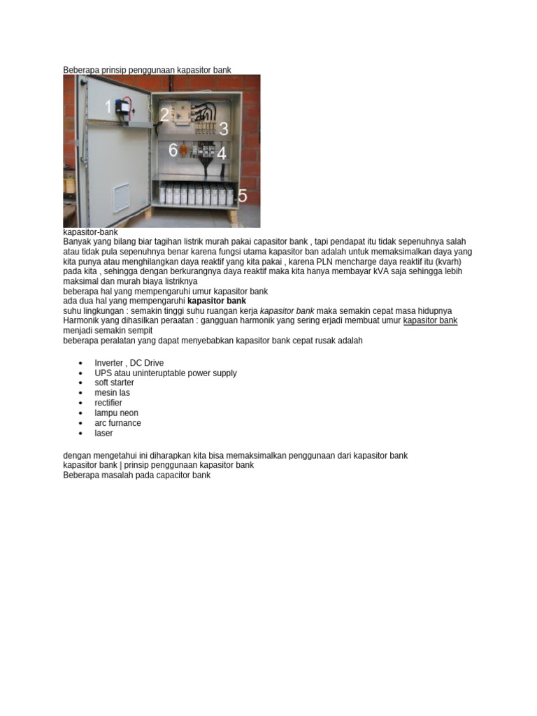 1226 - Cap Banks | PDF