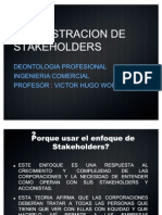 Admin Is Trac Ion de Stakeholders