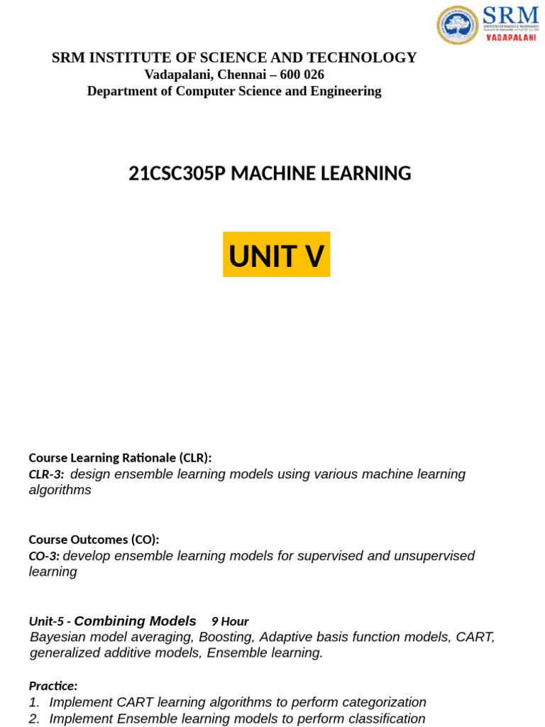 Ensemble Learning in Machine Learning | PDF | Machine Learning ...