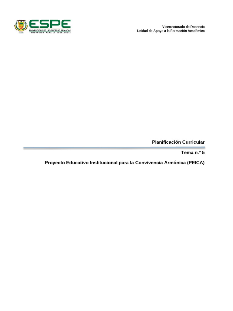 Plancurr - Tema 5 | PDF | Plan de estudios | Educación de la primera ...