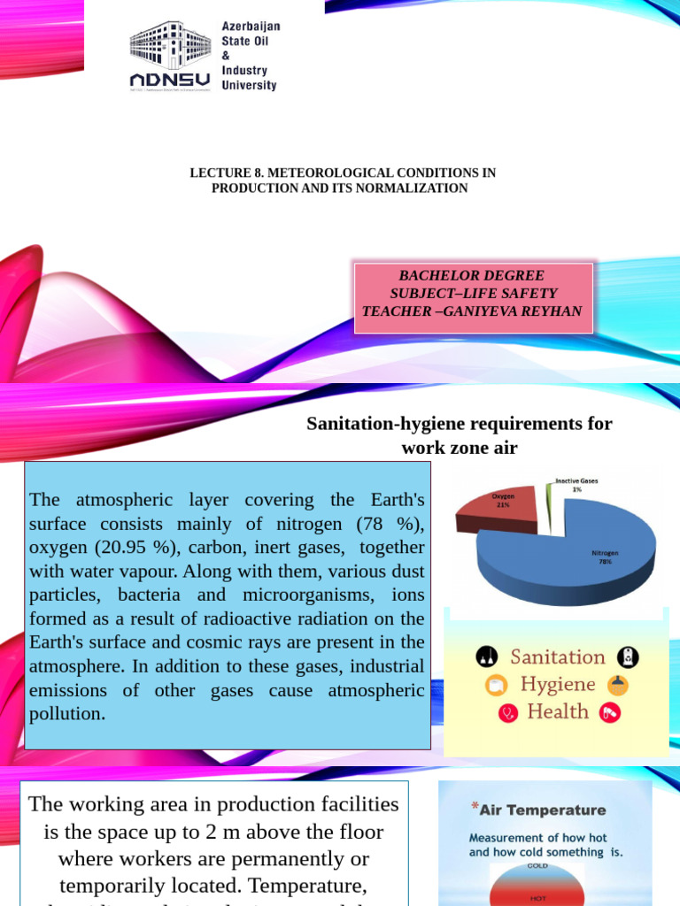 Microclimate Parameters in Work Zones | PDF | Hyperthermia | Atmosphere ...