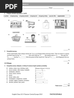 Steps Plus 6 Unit 4 Test A Worksheet | PDF | Foods | Cuisine