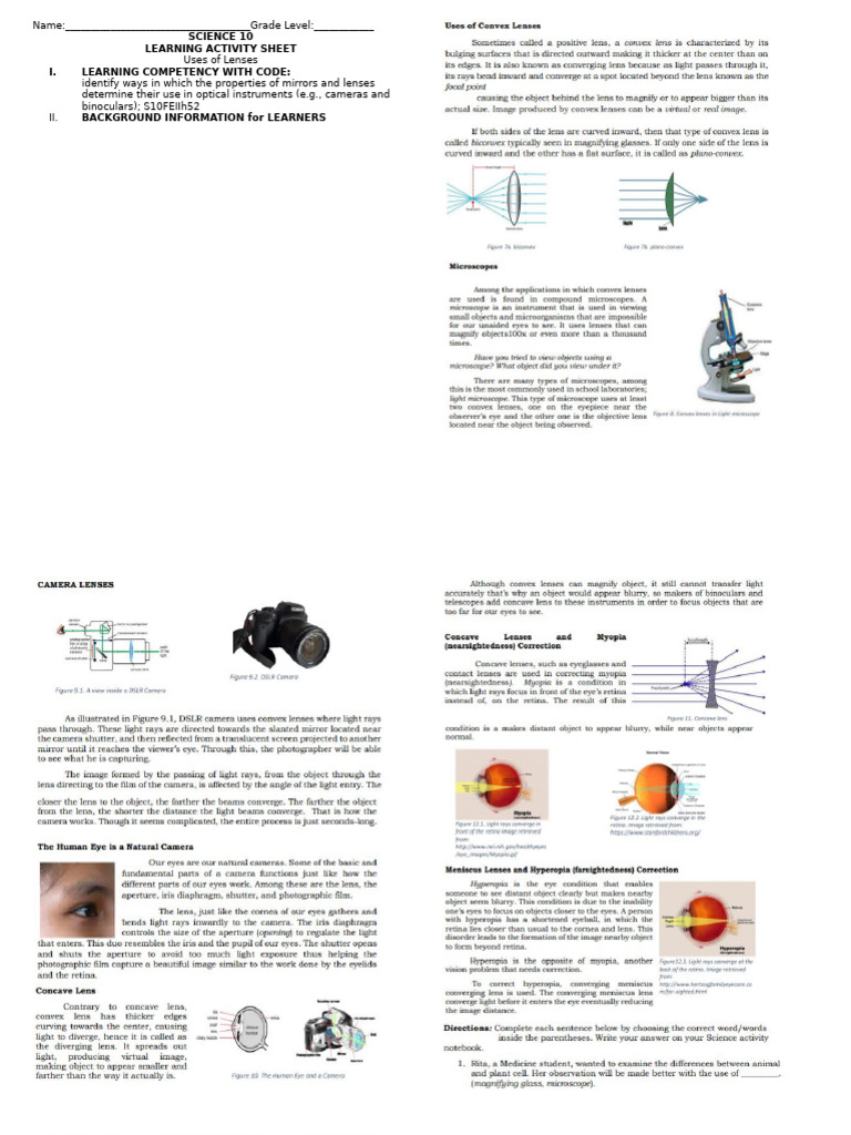 Las Sci 10 Week 8 | PDF