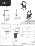 2D Piston Technical Drawing with Dimensions | PDF | Drawing