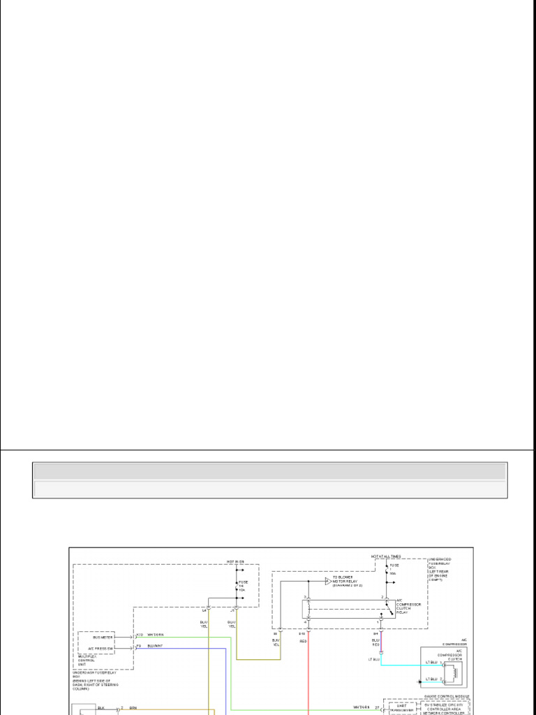 2008 Honda Element Wiring Diagram | PDF | Wheeled Vehicles | Automotive