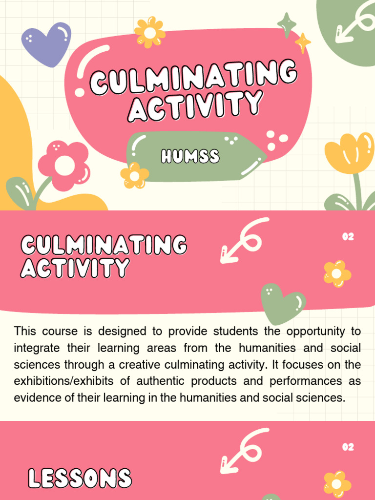 Culminating Activity | PDF
