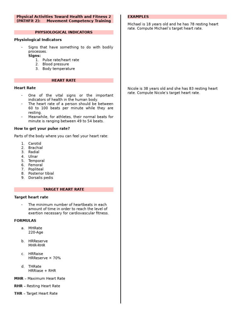 PATHFit2 WEEK 7 | PDF
