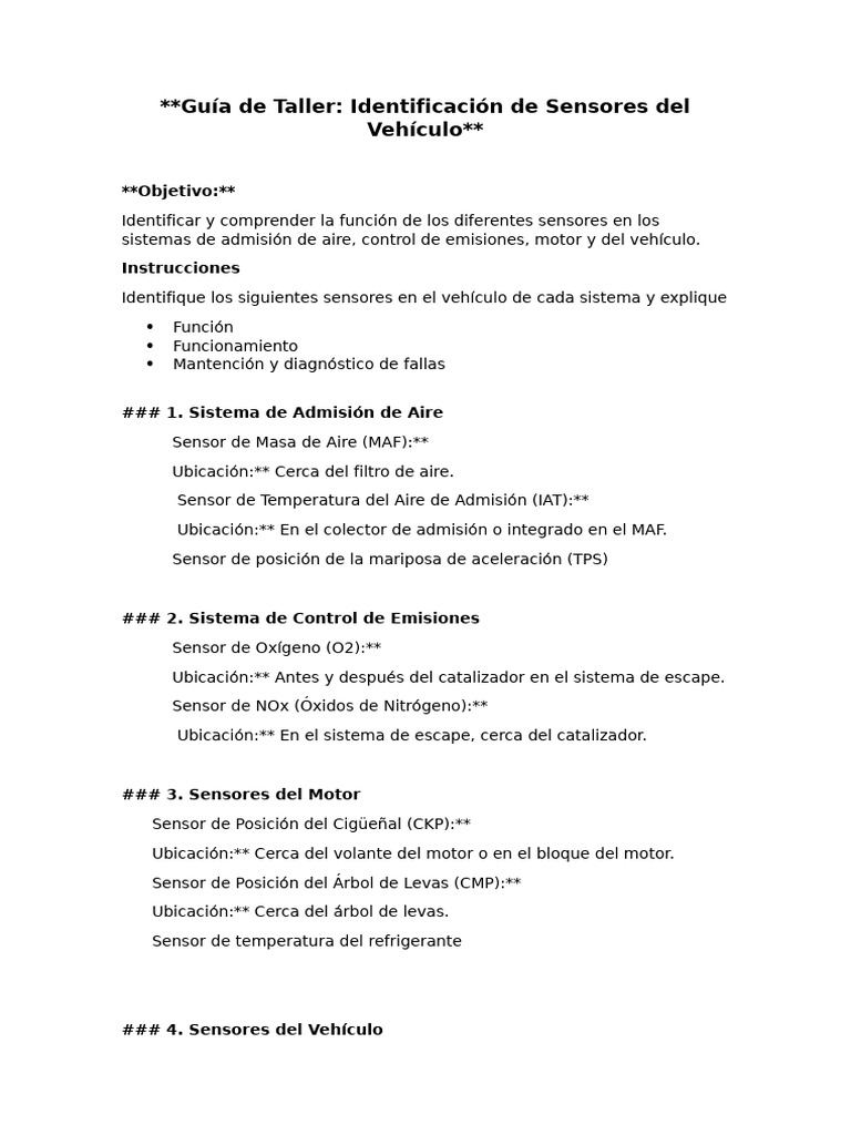 Autotronica | PDF | Sensor | Motores