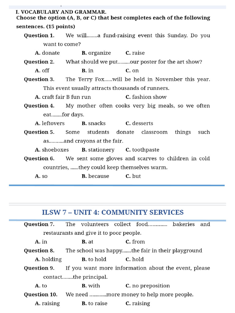 Test 1 Unit 4 | PDF