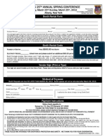 Booth Rental Form Spring 2012