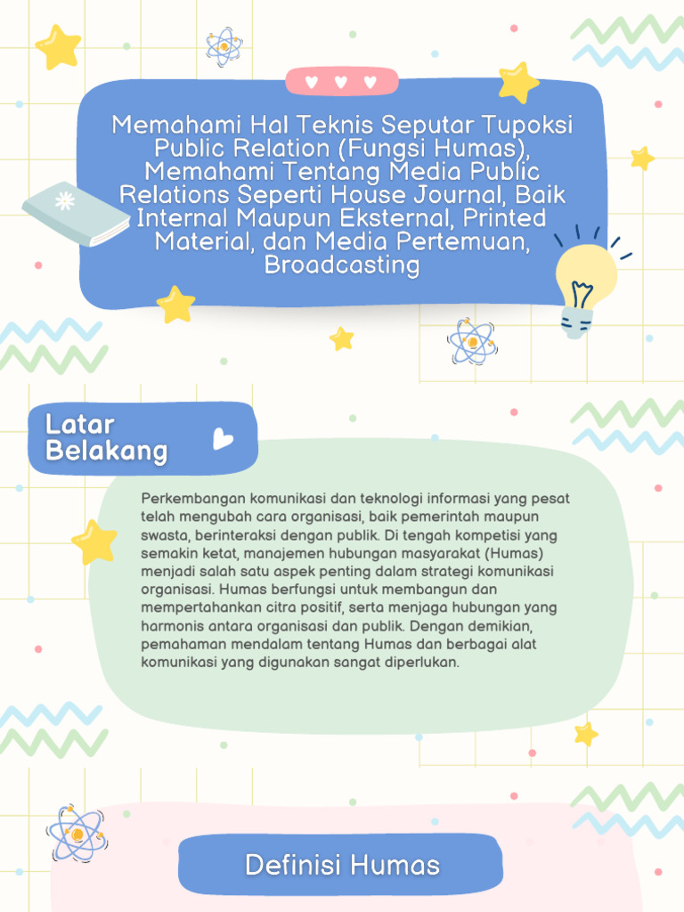 Model Humas untuk Komunikasi Efektif | PDF