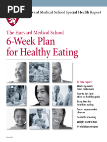 6 Week Plan for Healthy Eating Harvard Health