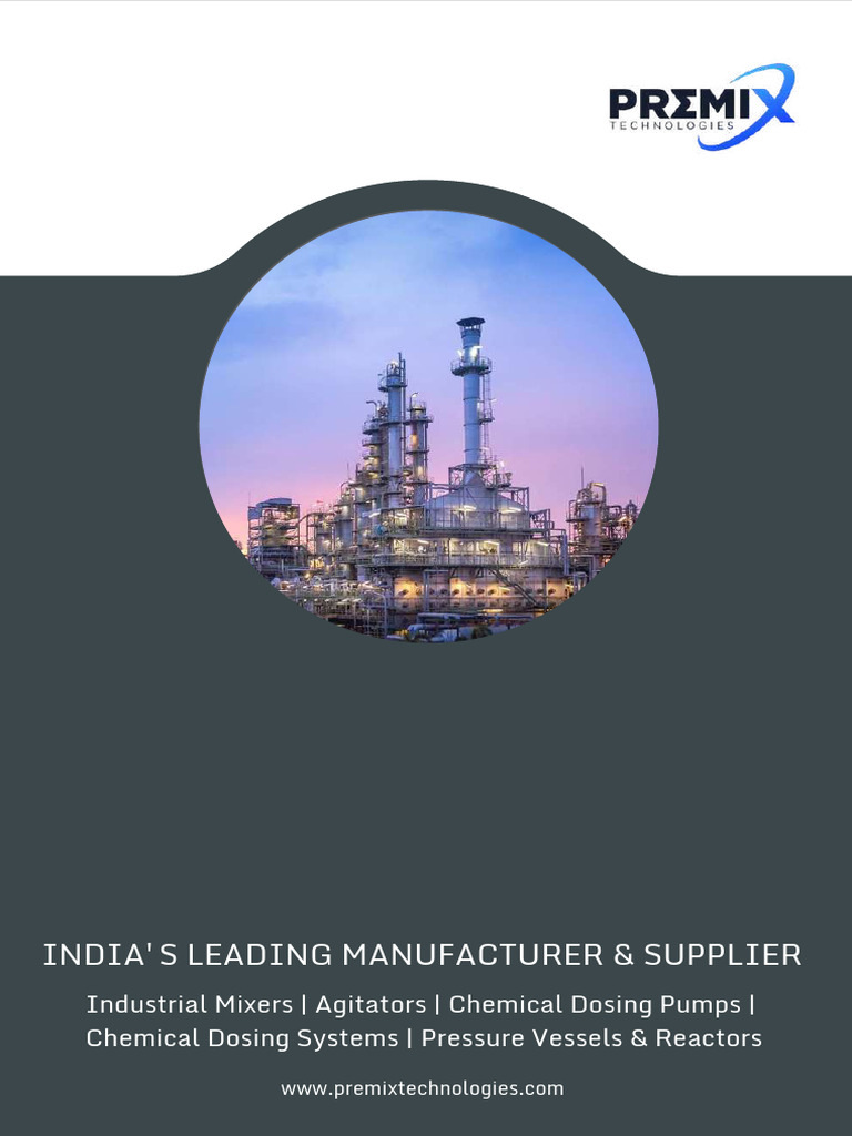 Premix Technologies: Agitators & Pumps | PDF