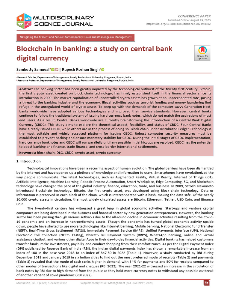 (Multidiscip +sci +J) +management+2023ss0302 | PDF | Central Banks ...