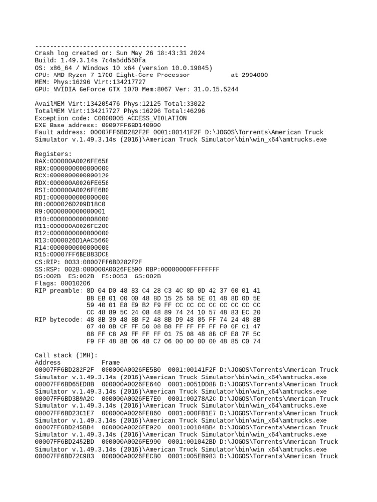 Game crash pdf system software microsoft windows