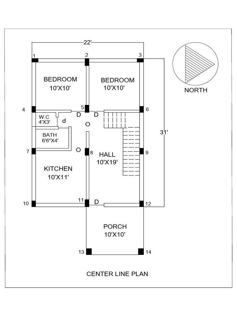 Center Line Plan 123 | PDF