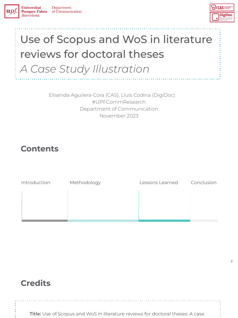 Scoping Reviews Using Scopus and WoS | PDF | Literature Review ...