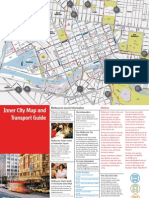 Inner City Map and Transport Guide: Melbourne Tourist Information