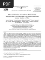 Satoru Urakawa et al- Phase relationships and equations of state for FeS at high pressures and temperatures and implications for the internal structure of Mars