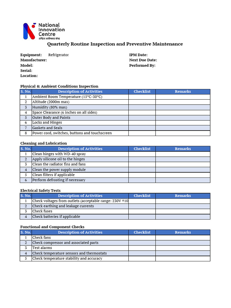 Refrigerator Freezer Pdf