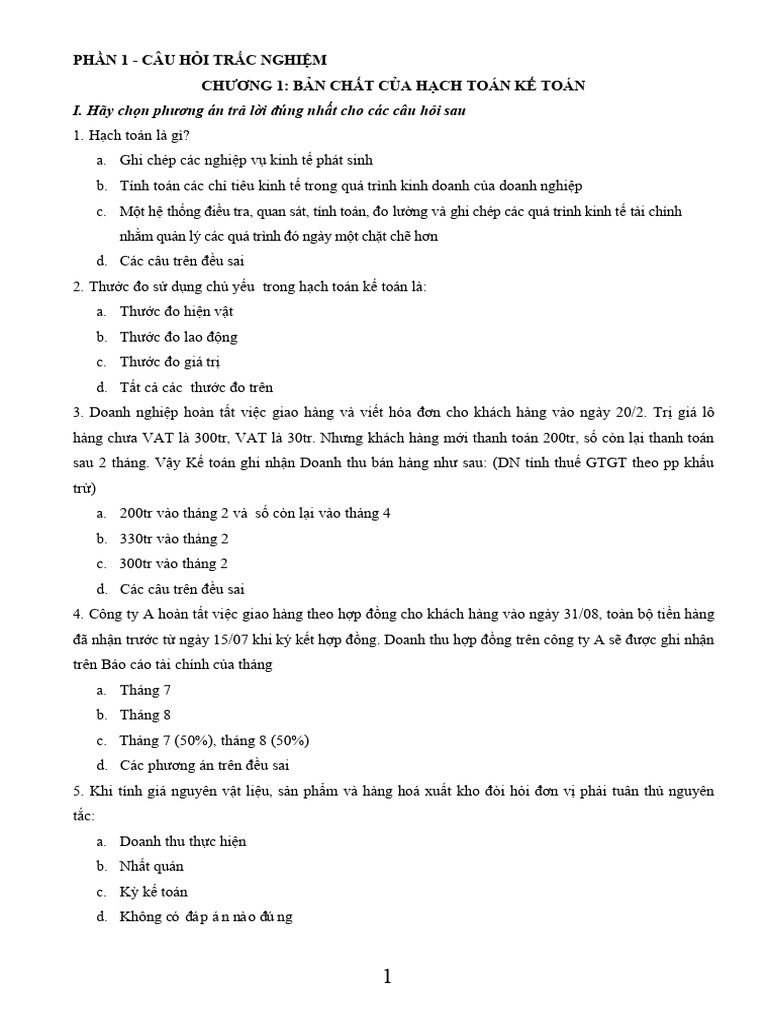 BT NLKT Update 2020 | PDF