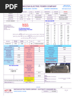 TSSPDCL Bill Sample Format 1 | PDF