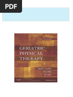 Geriatric Physical Therapy 3rd ed 3rd Edition Andrew A. Guccione ...