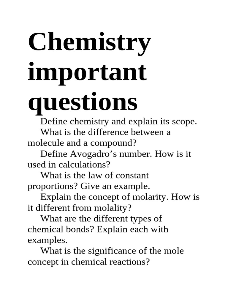 IMPORTANT TOPICS IN CHEMISTRY CLASS 11 visual data 5