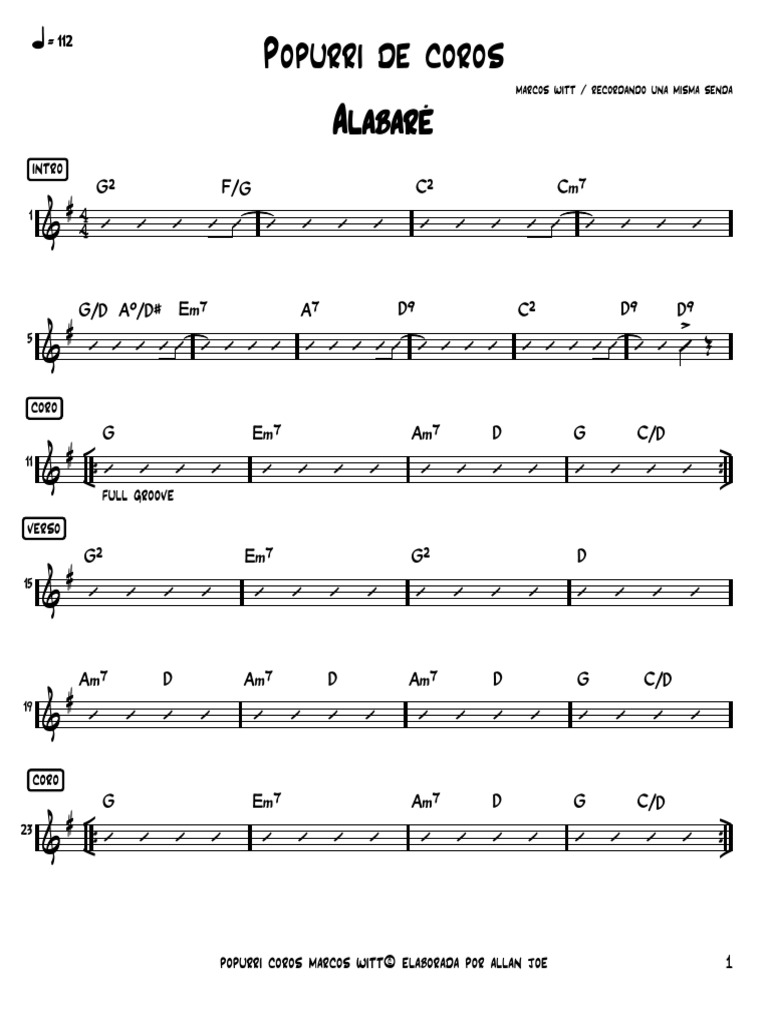 Popurri Mw Coros Pdf