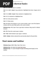 Windows11 Shortcut Keys | PDF