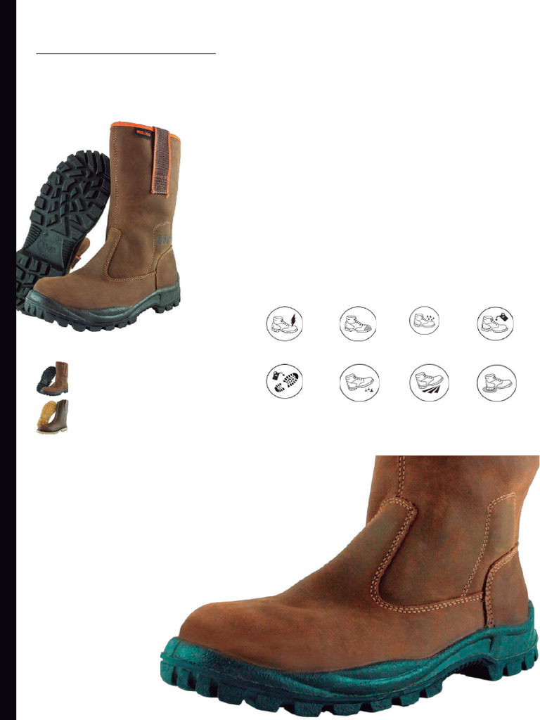 Wellco - Zapato Dielectrico 595-Pu-Acrilico | PDF | Materiales