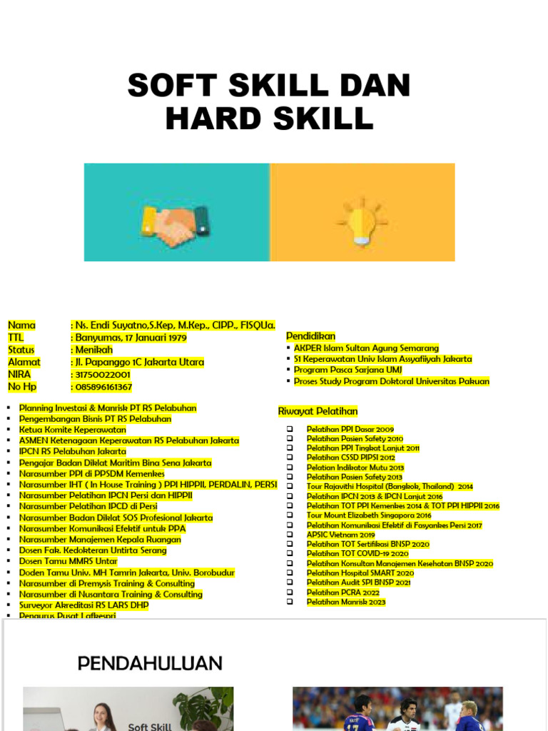 Soft Skill Dan Hard Skill | PDF