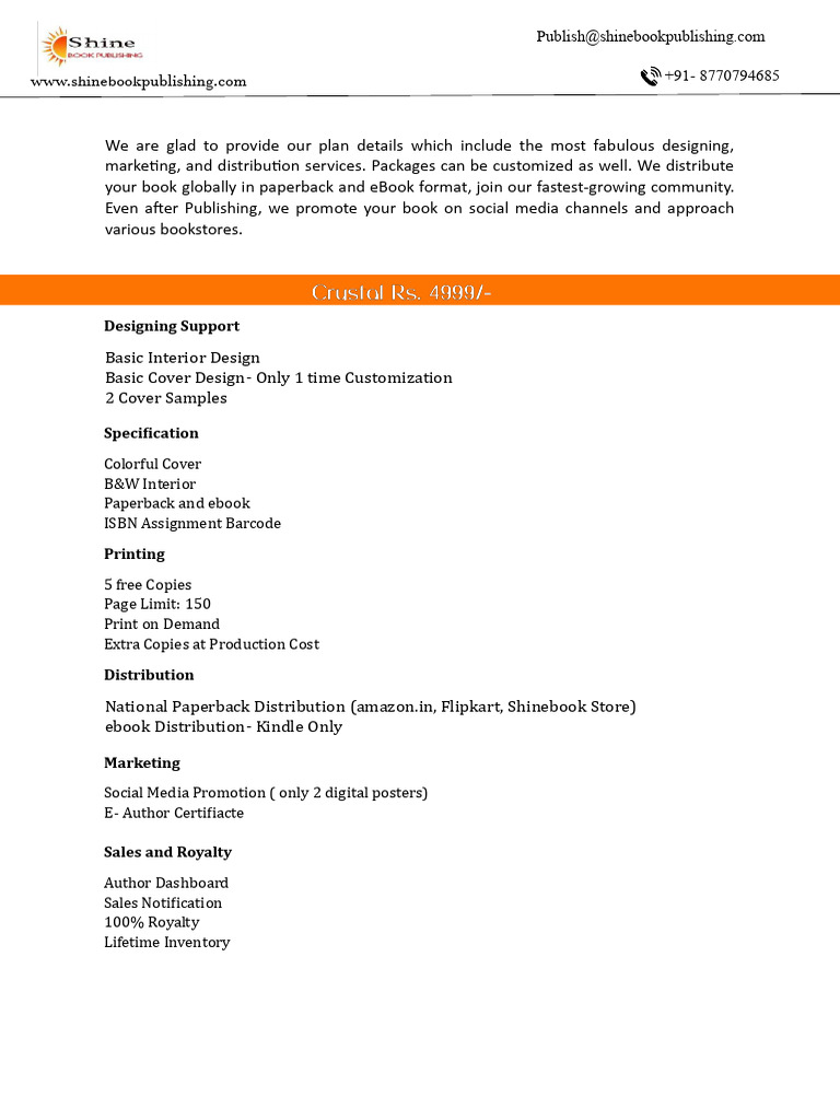 Package Details | PDF | Books | Written Communication