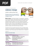 Download Change Management  Helping Employees Embrace Change by abbey SN8002144 doc pdf