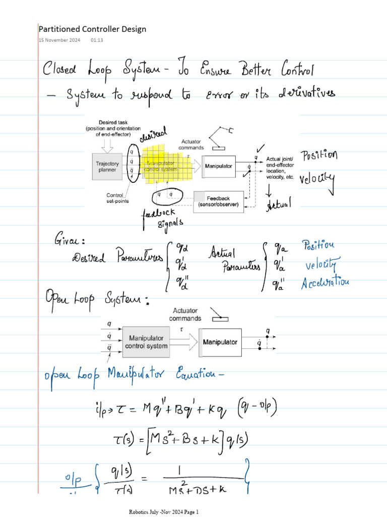 06 - 11 - 2024 Controller Design | PDF